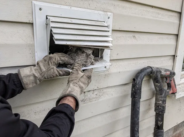 Dryer Exhaust Vent Cleaning in Danbury