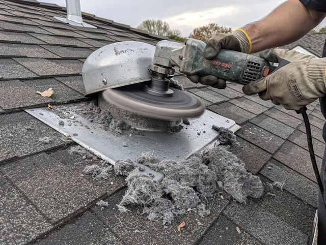 Expert roof dryer vent cleaning by Danbury Dryer Vent Cleaning in Danbury