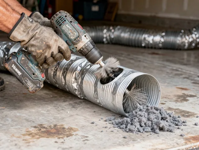 Professional duct cleaning by Danbury Dryer Vent Cleaning in Danbury