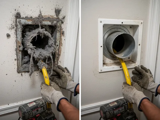 Expert gas dryer vent cleaning by Danbury Dryer Vent Cleaning in Danbury